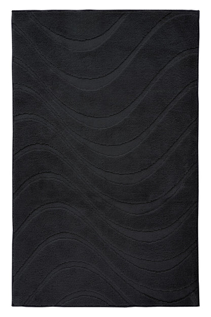 Badematte Ocean Touch 425 Schwarz 50 x 90 cm