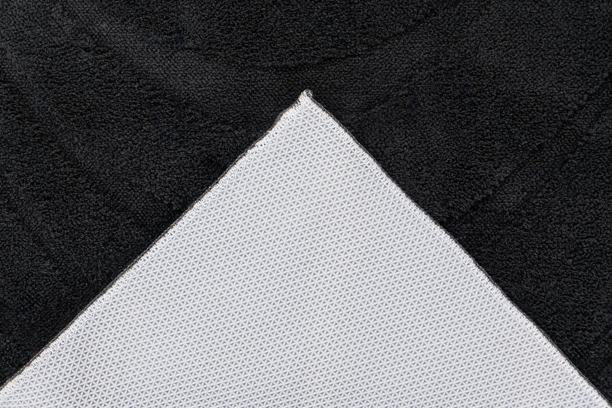 Badematte Ocean Touch 425 Schwarz 50 x 90 cm