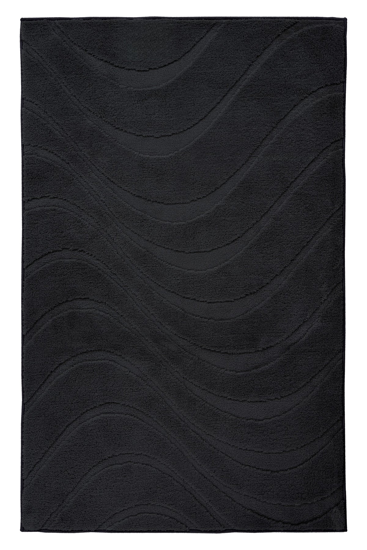Badematte Ocean Touch 425 Schwarz 67 x 110 cm