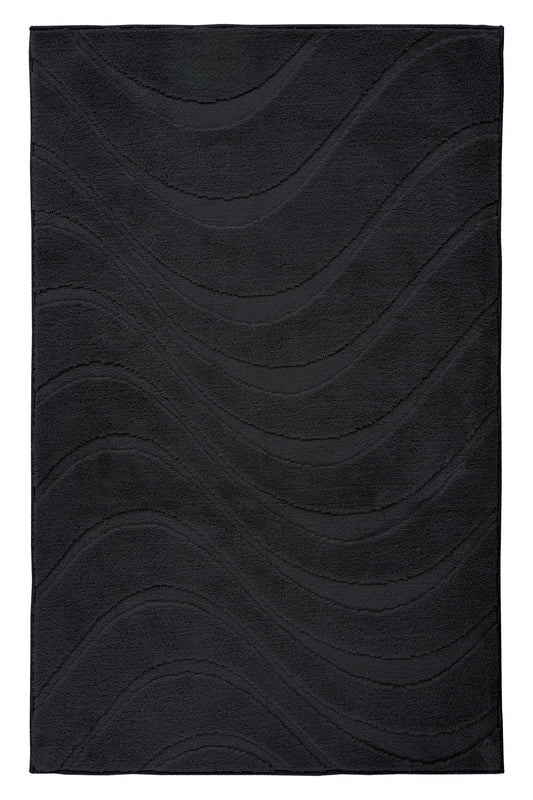 Tapis de bain Ocean Touch 425 Noir 67 x 110 cm