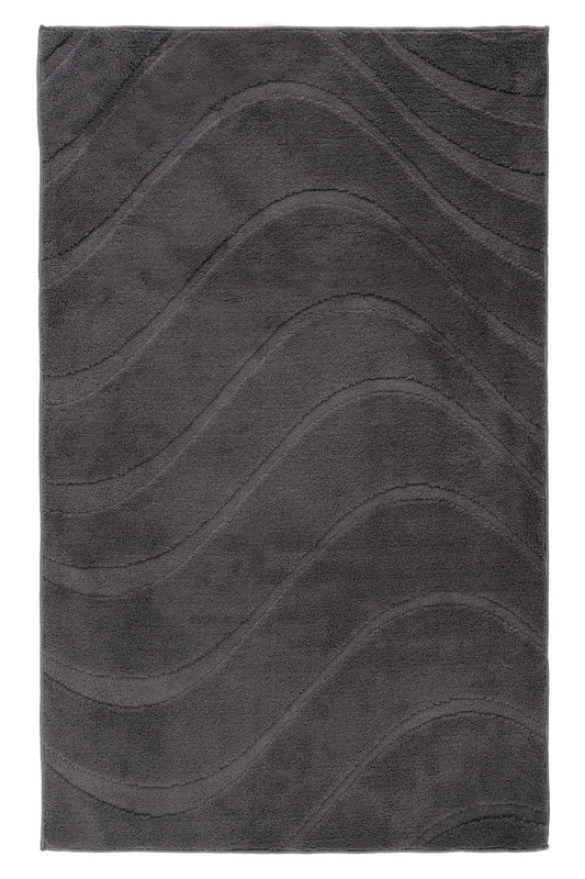 Tapis de bain Ocean Touch 425 gris 40 x 60 cm