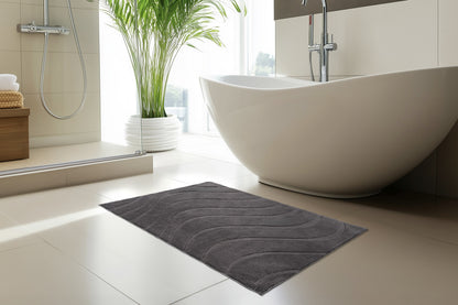 Badematte Ocean Touch 425 Grau 40 x 60 cm