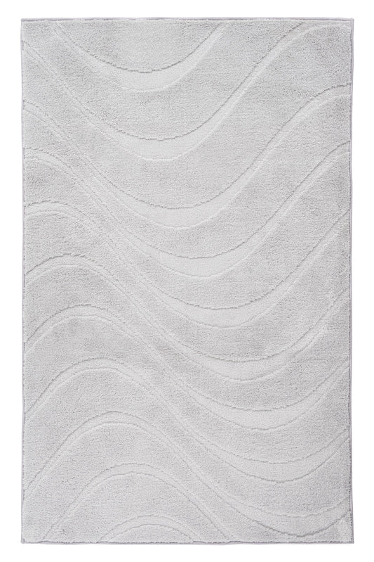 Tapis de bain Ocean Touch 425 argent 40 x 60 cm