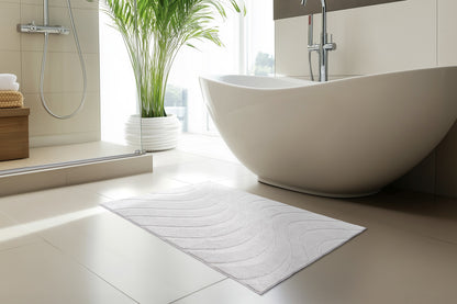 Badematte Ocean Touch 425 Silber 40 x 60 cm