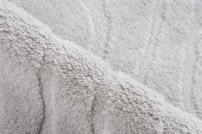 Badematte Ocean Touch 425 Silber 67 x 110 cm