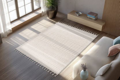Reef 125 Elfenbein 120 x 170 cm