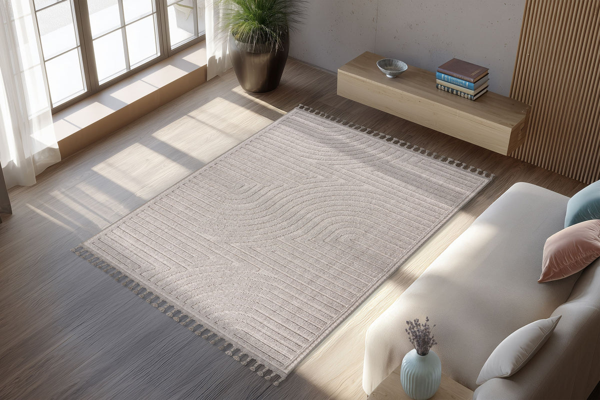 Reef 225 Silber 200 x 290 cm