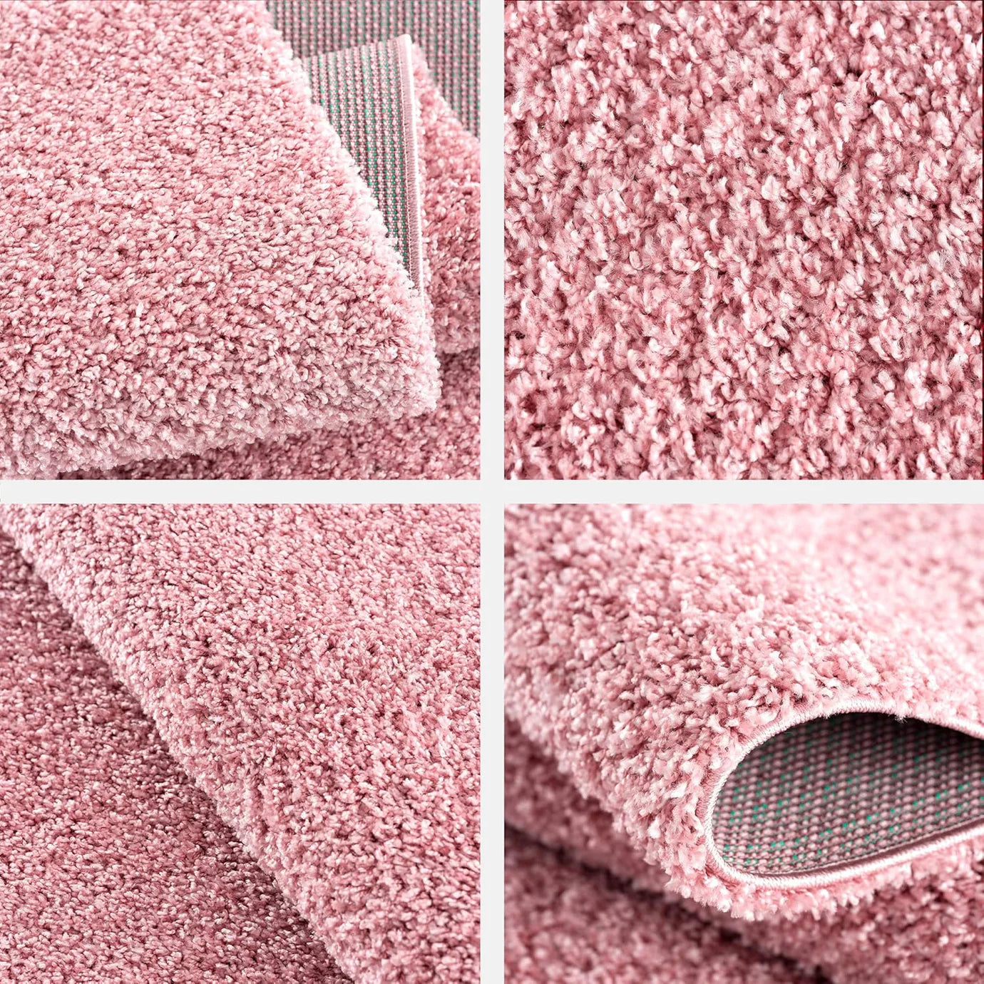 Teppich Loca in Hellrosa