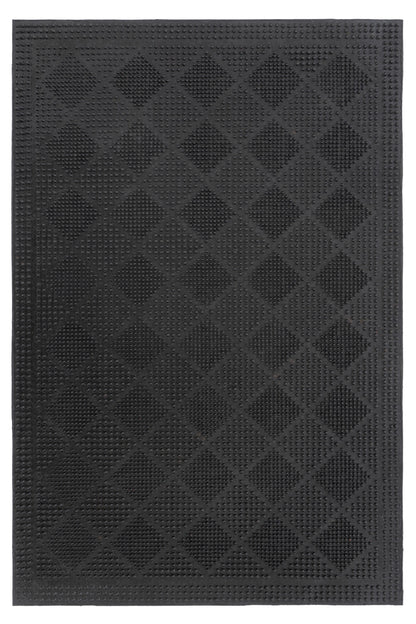 Fußmatte Elegant Entry 125 Schwarz 45 x 75 cm