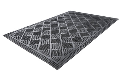 Fußmatte Elegant Entry 125 Schwarz 45 x 75 cm