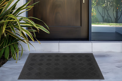 Fußmatte Elegant Entry 125 Schwarz 45 x 75 cm