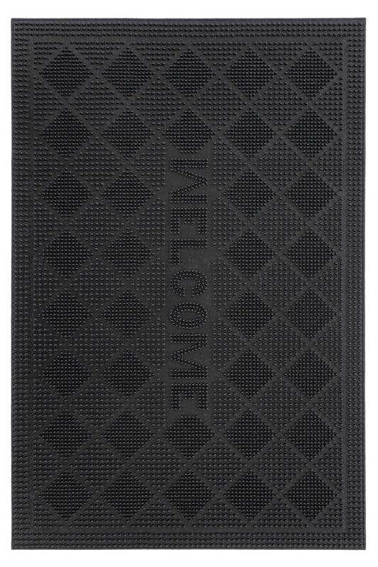 Fußmatte Elegant Entry 325 Schwarz 45 x 75 cm