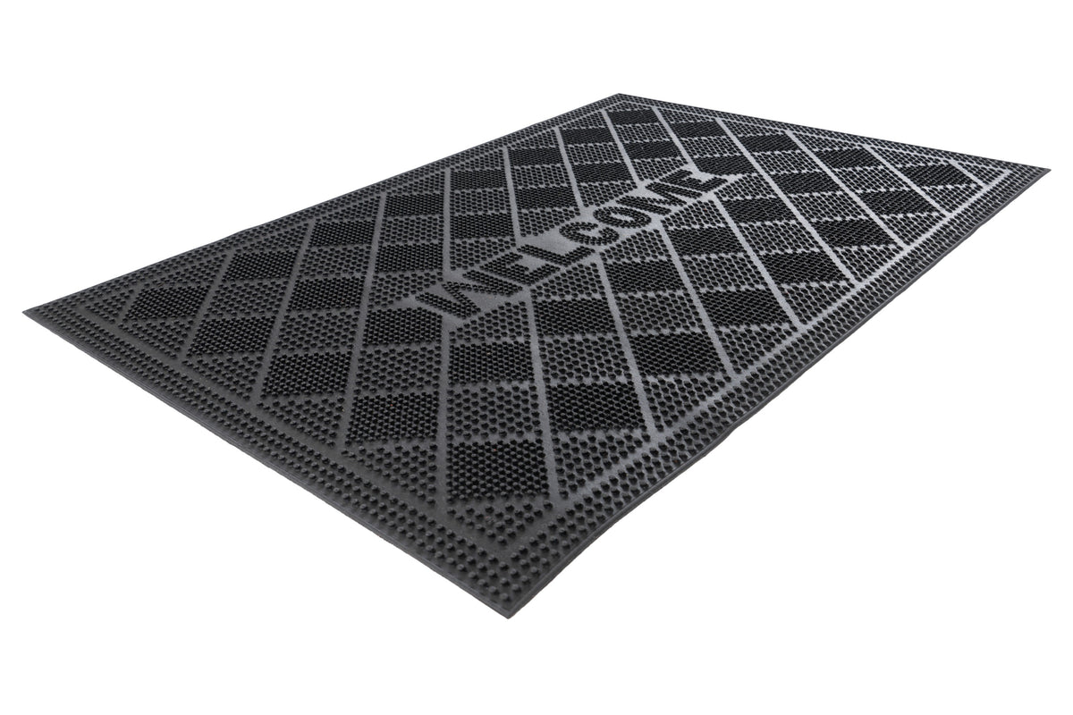 Fußmatte Elegant Entry 325 Schwarz 45 x 75 cm