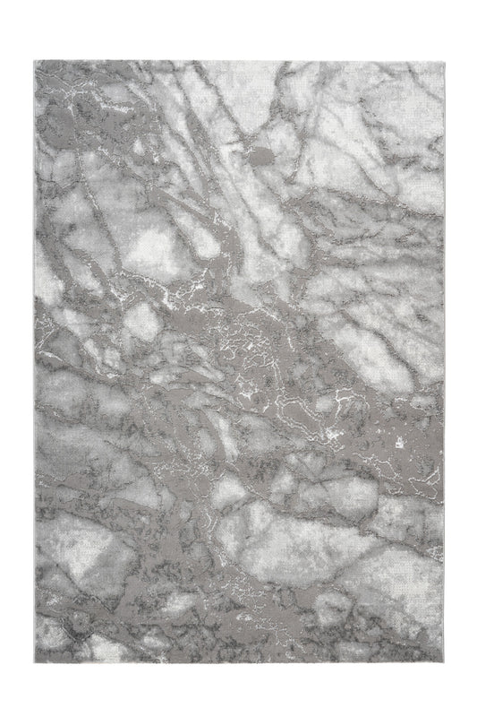 Minéral 425 argent 160 x 230 cm