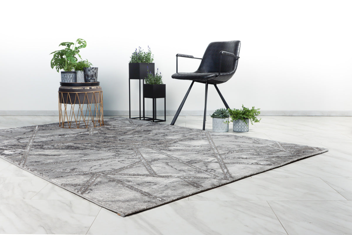 Mineral 225 Silber 80 x 300 cm