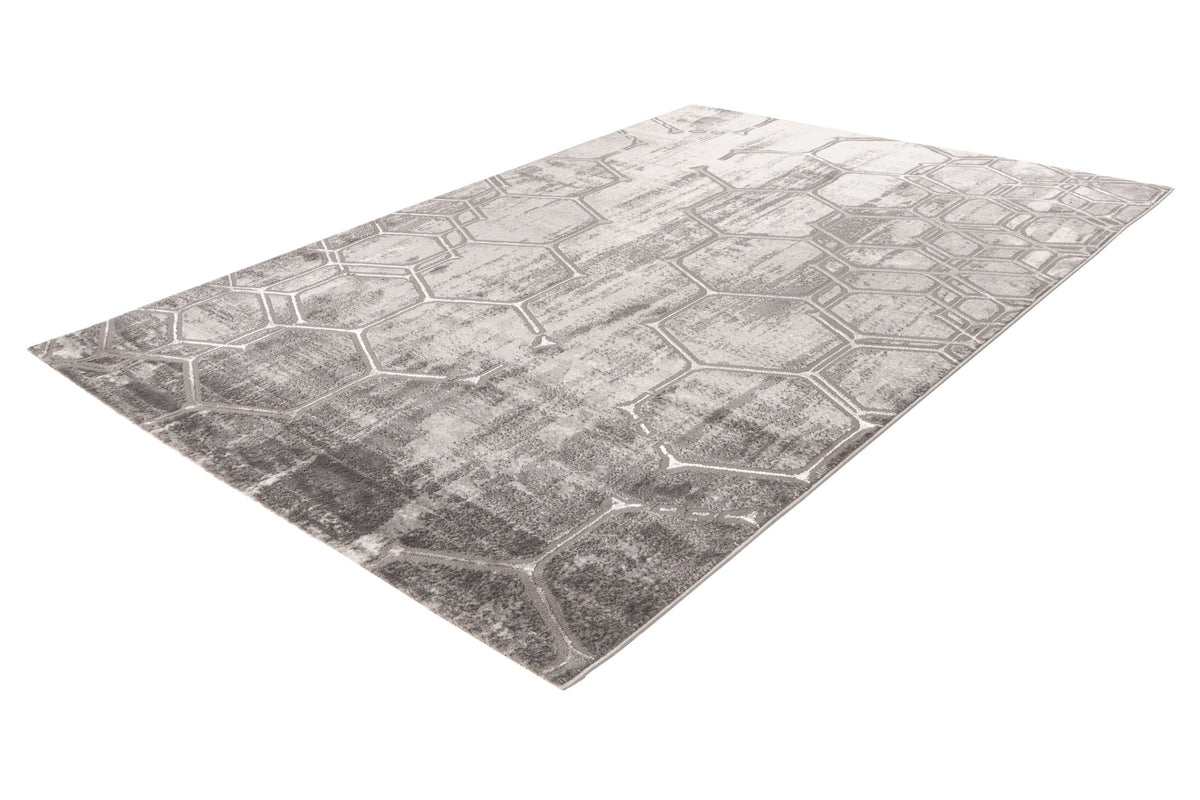 Mineral 525 Silber 120 x 170 cm