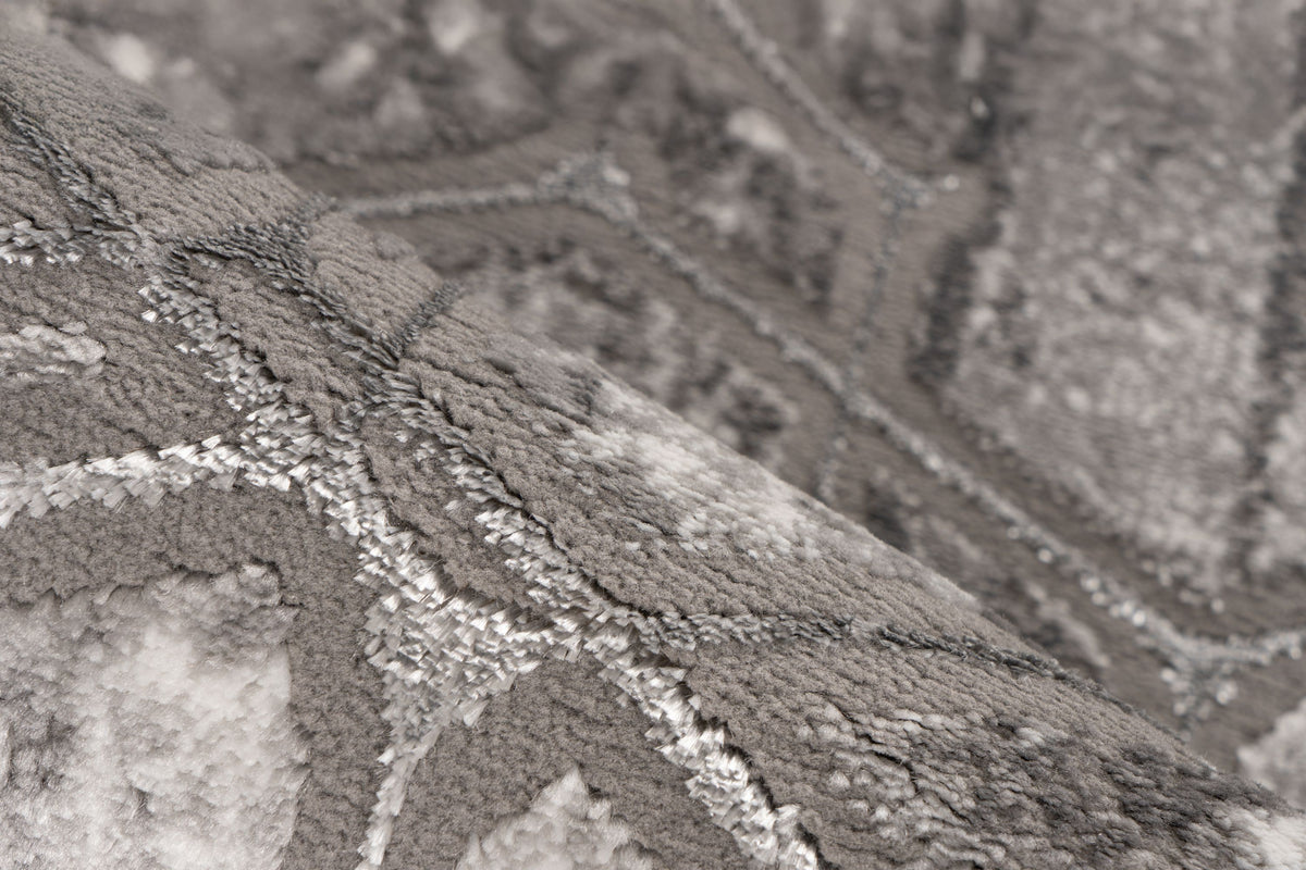 Mineral 525 Silber 120 x 170 cm