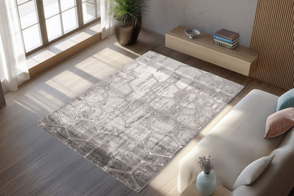 Mineral 525 Silber 160 x 230 cm