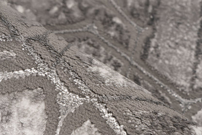 Mineral 525 Silber 80 x 150 cm