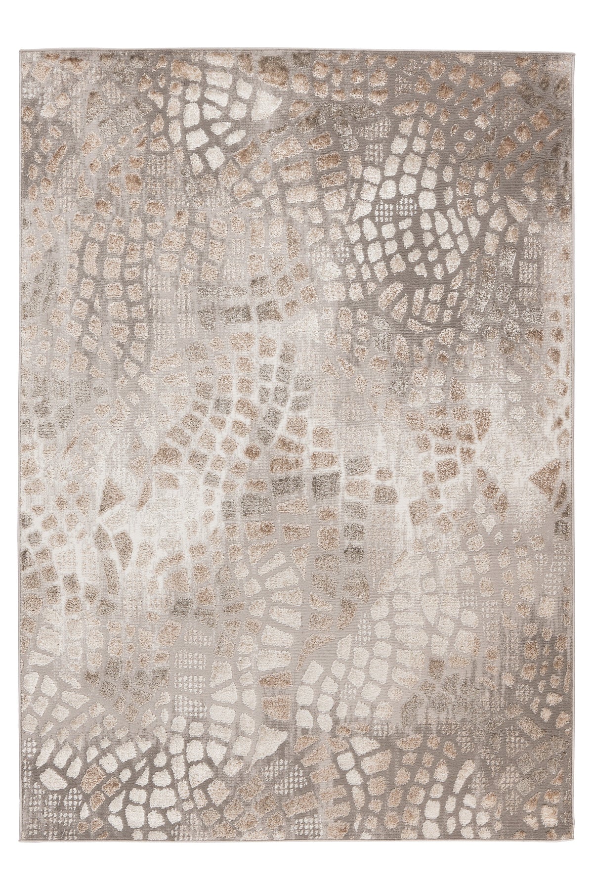 Catcher 225 Silber / Beige 80 x 150 cm