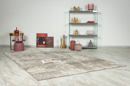 Catcher 325 Silber / Beige 80 x 150 cm