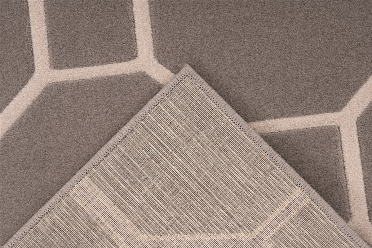 Lina 125 Taupe / Elfenbein