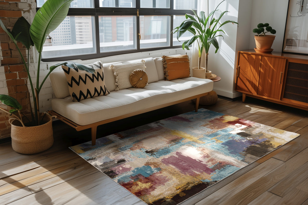 Blazing Star 825 Multi 80 x 150 cm