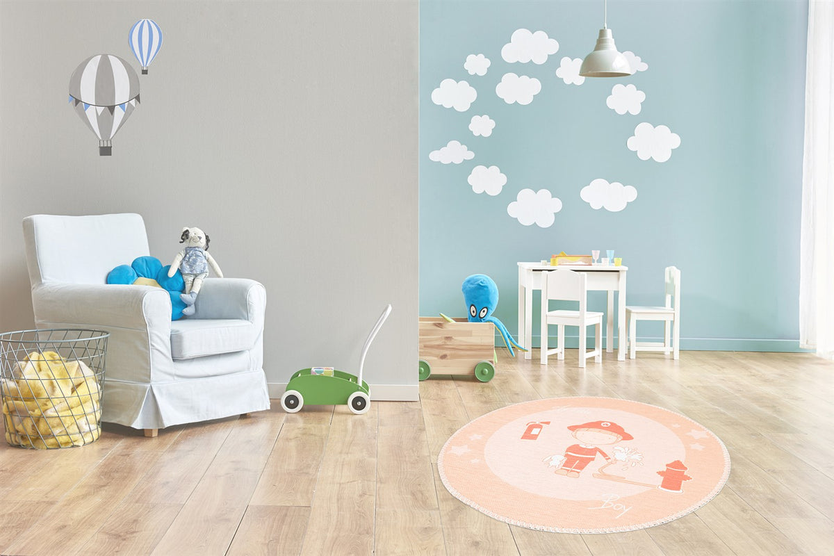 Bambini 125 Braun Ø 160cm RUND