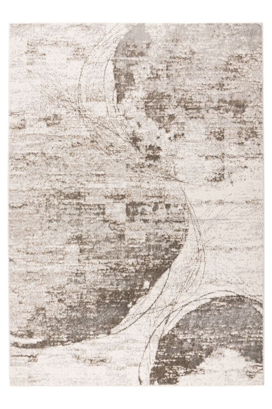 Chalk 325 Silber / Beige 160 x 230 cm