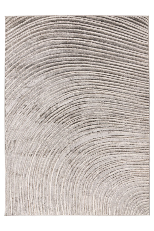 Chalk 425 Silber / Beige 120 x 170 cm