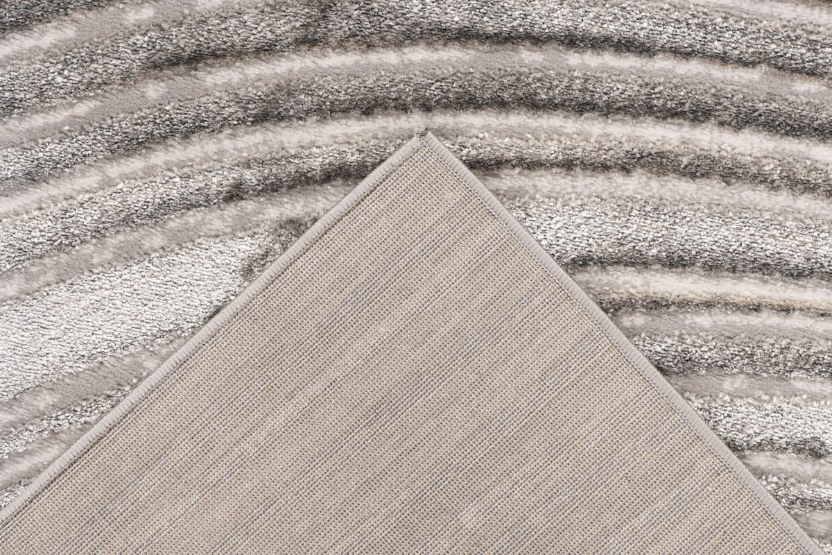 Chalk 425 Silber / Beige 120 x 170 cm