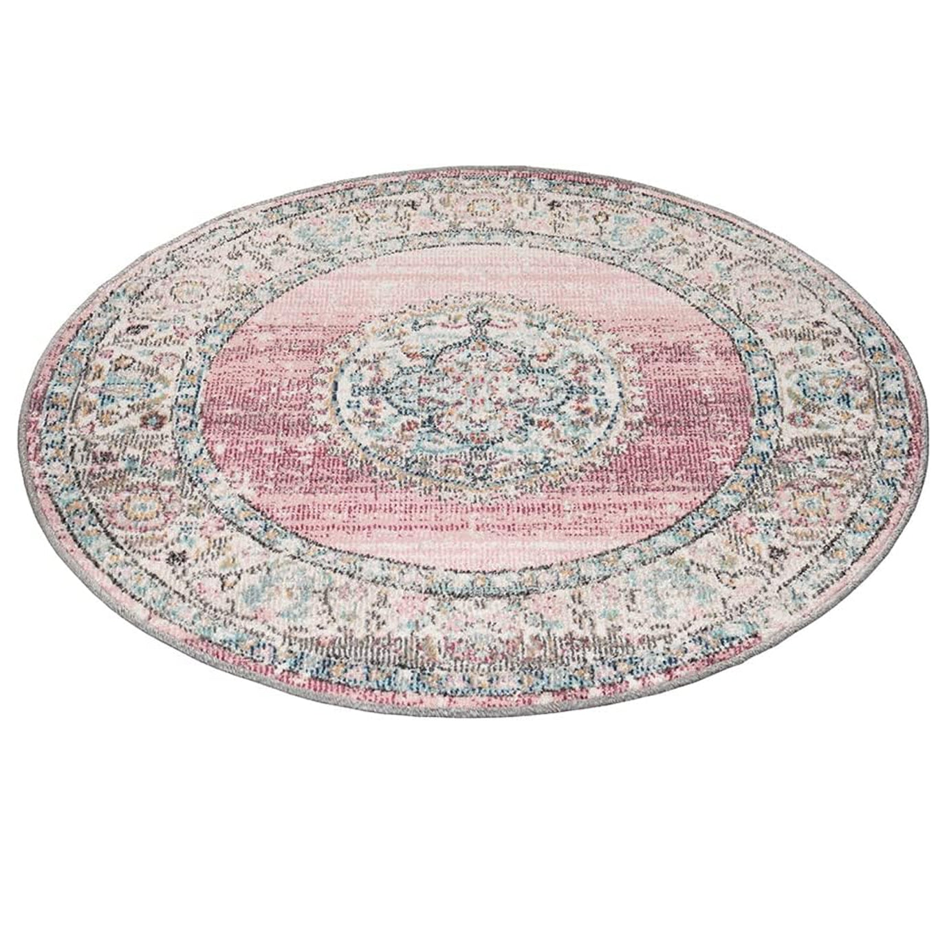 In- & Outdoor Teppich Salsa 20053 55 Pink – Rund