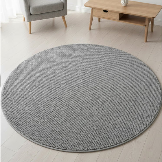 In- & Outdoor Teppich Toronto 16561 95 Grey – Rund