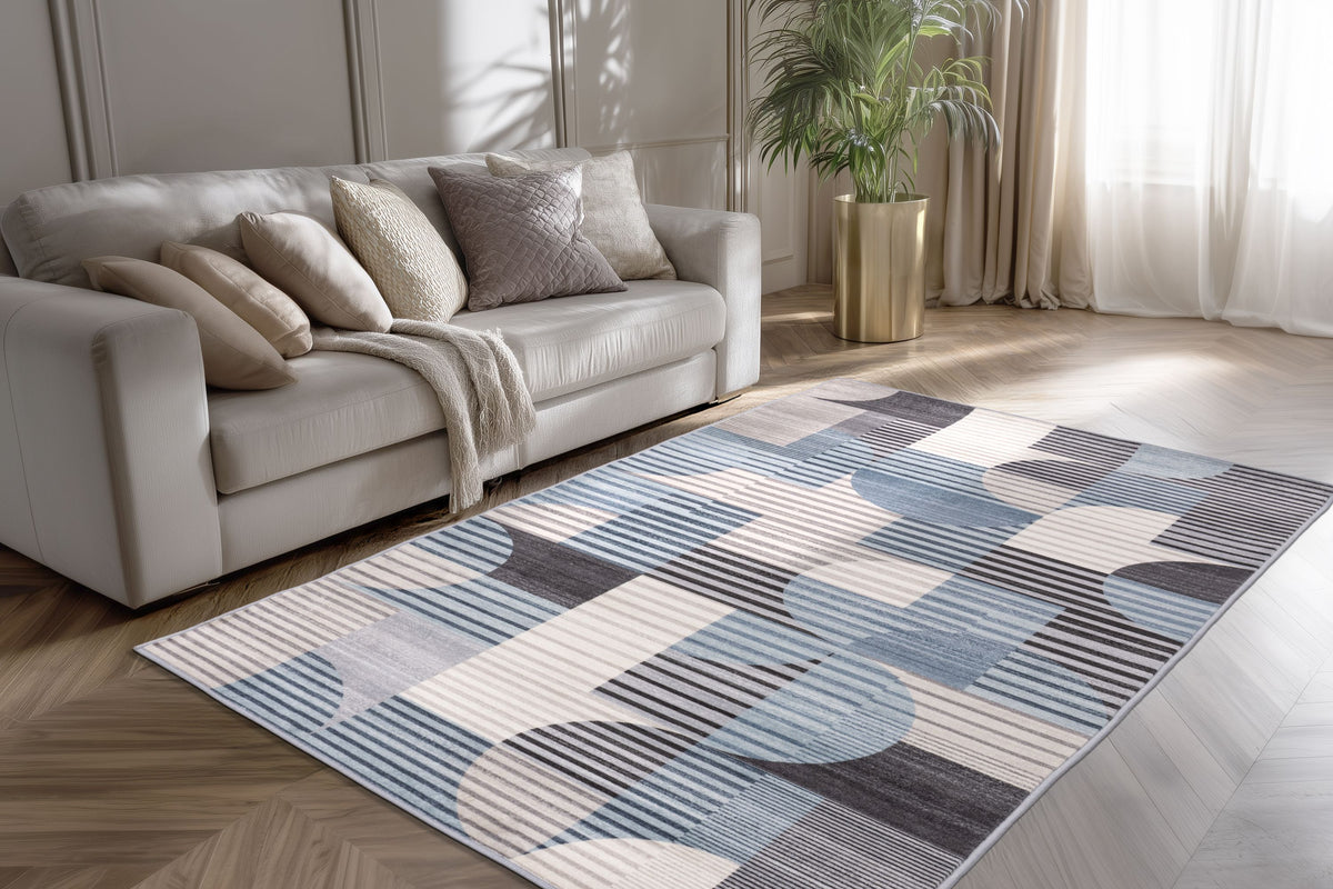 Bluster 425 Blau 80 x 150 cm