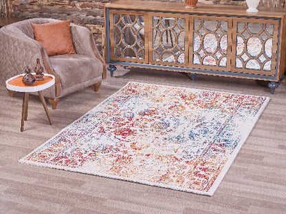 Sanat Teppich, Vintage 1606 White