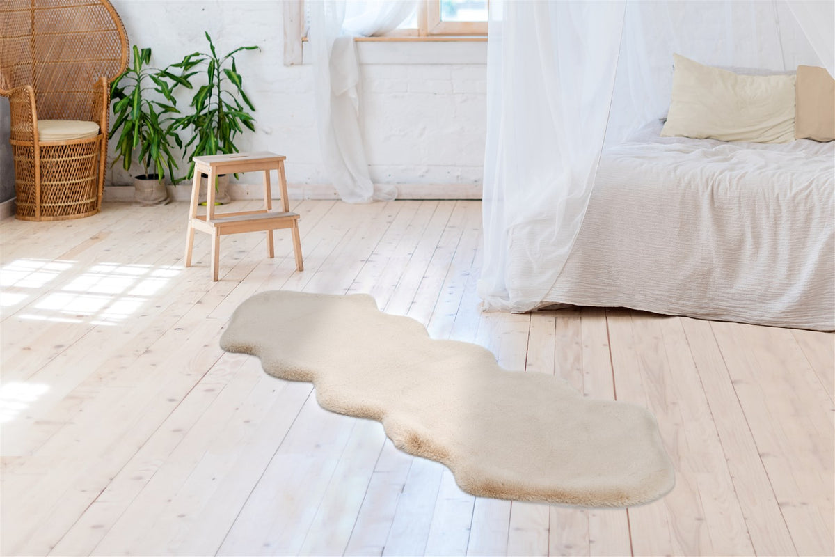 Rabbit Double Sheepskin 325 Creme