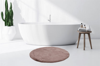 Badematte Rabbit 525 Rosa Ø 100cm RUND