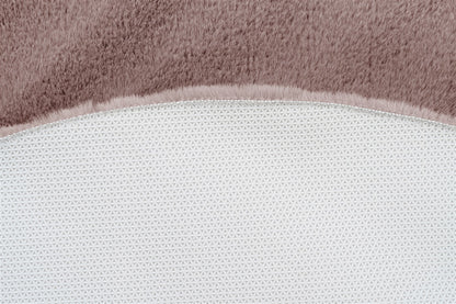 Badematte Rabbit 525 Rosa Ø 100cm RUND