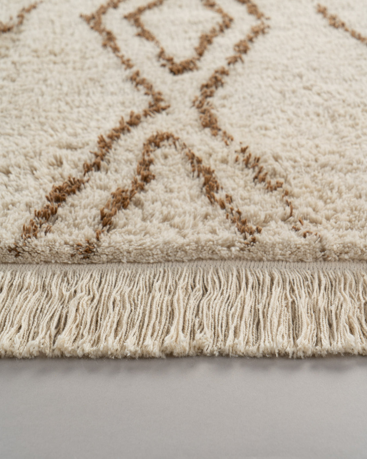 Alena 125 Creme/Braun 120 x 170 cm