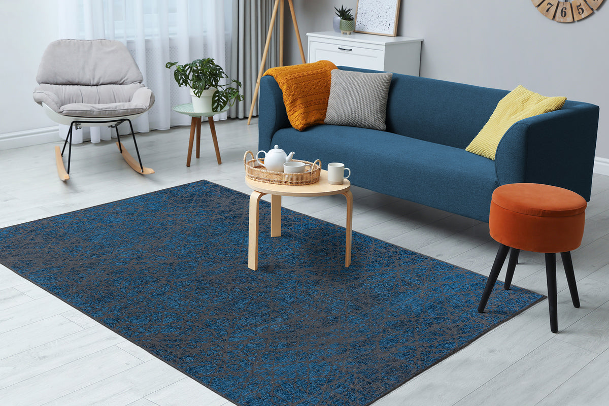 Kalea 225 Blau 120 x 170 cm