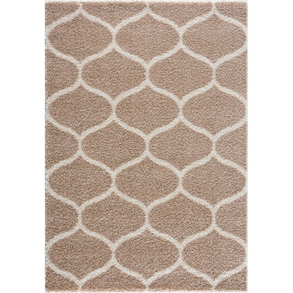 Madrid Beige – Hochflor Teppich