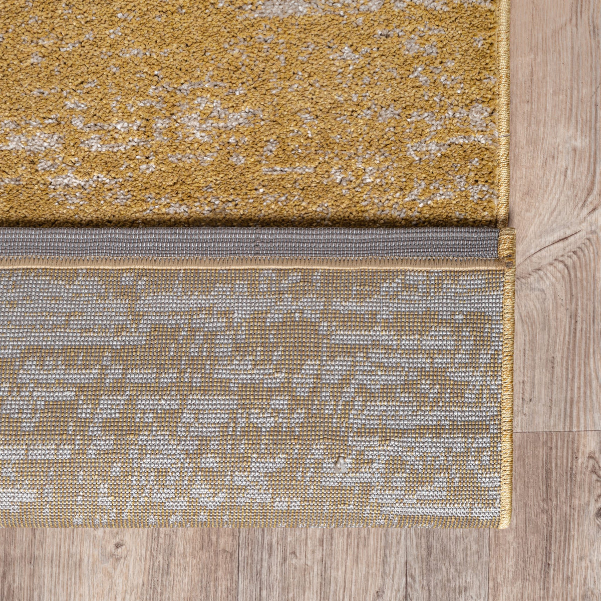 Teppich Oslo 9605 Gold | Moderner Kurzflor