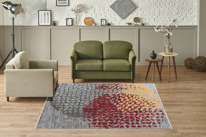 Milan 425 Multi / Rot 120 x 170 cm