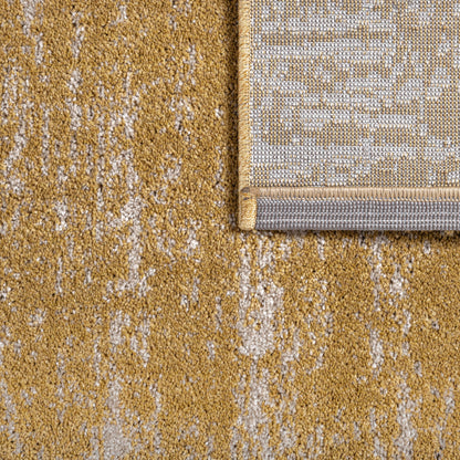 Teppich Oslo 9605 Gold | Moderner Kurzflor