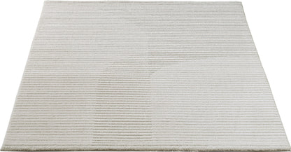 Elio Designer Teppich Hoch- Tief Effekt, 2256 160-Cream