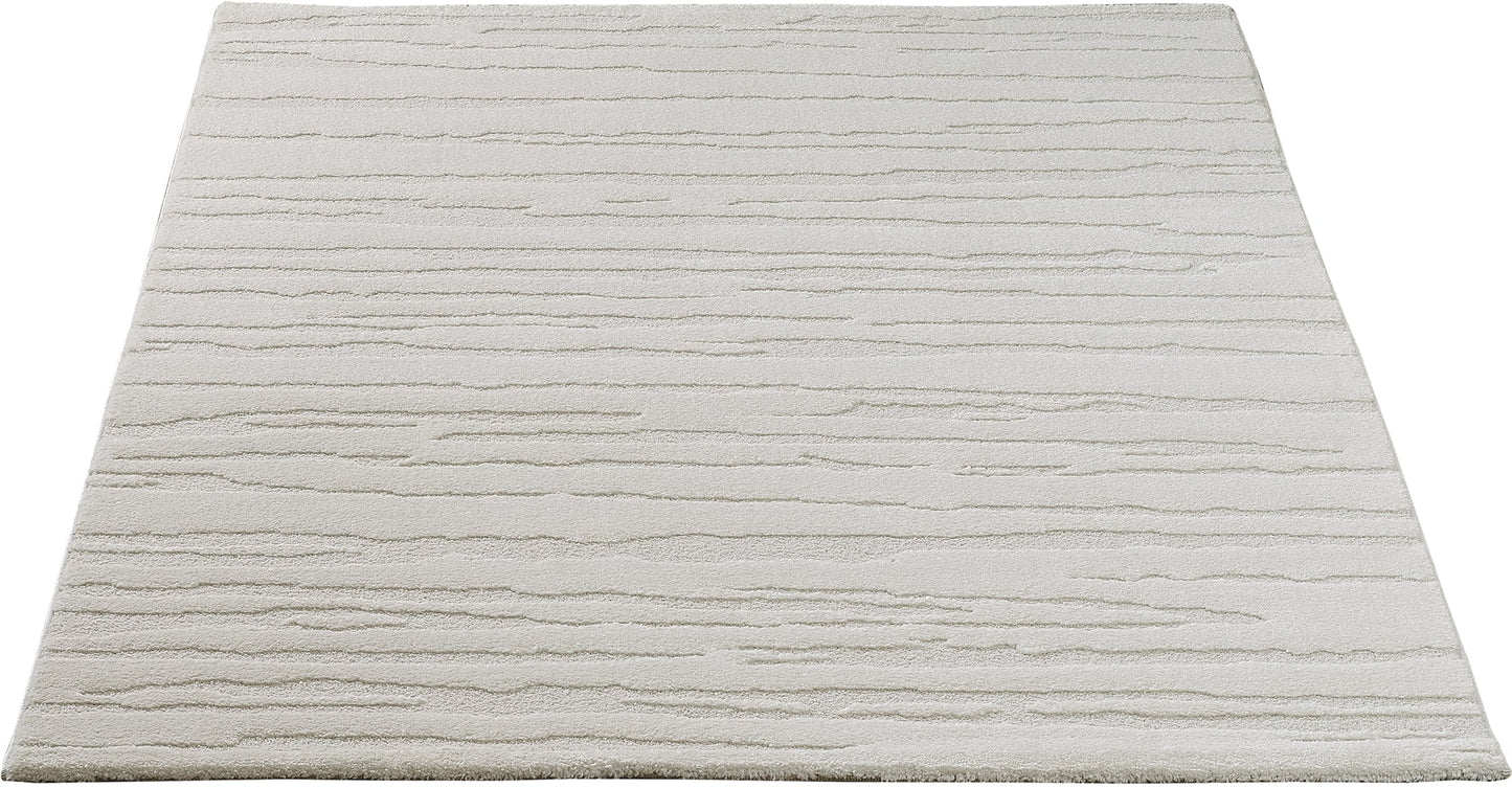 Elio Designer Teppich Hoch- Tief Effekt, 2257 60-Cream