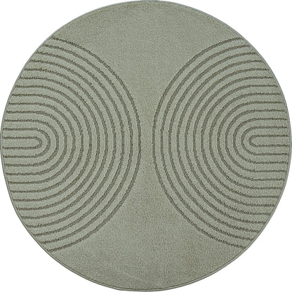 Eclipse Teppich, 2320 40-Green Rund
