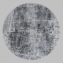 Bild im Galerie-Viewer laden (Waschbarer Teppich Elis Plus 6500 95 Grey – Rund)