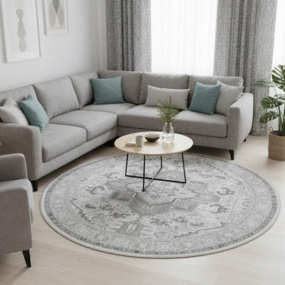 Flachgewebe Teppich Elis Premium 6601 95 Grey