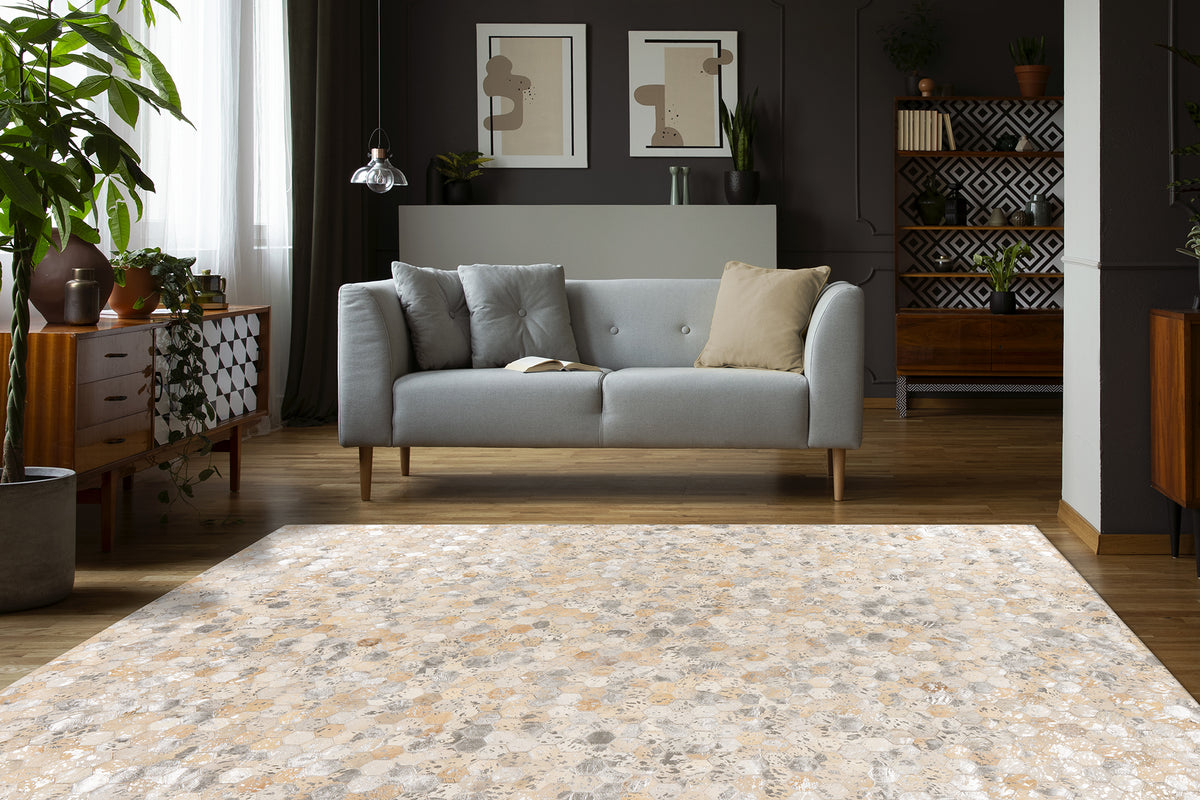 Lavin 1025 Silber 160 x 230 cm